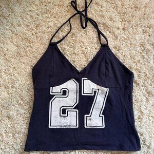 Women's Navy and Black Vest